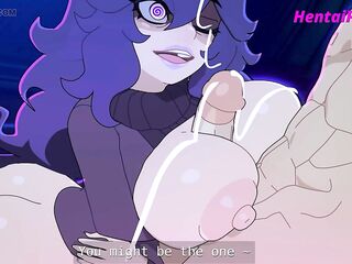 Halloween Animation ( Uncensored ) Busty MILF Play With Big Cock ( ANIME )