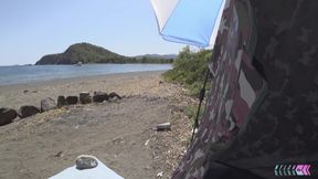 Fishnet in Camp Tent
