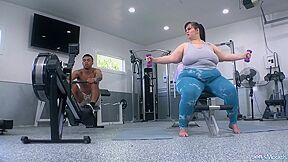 Omya Fucking In The Gym - Mya Mya Italian