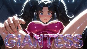 Colossal Crush & Tease: Giantess Domination Beneath My Sandal Heel - Towering Power Play, Crushing, Teasing, and Cock Worship