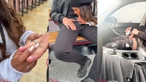 safadeza de trisal em campos. fiz o namorado dela gozar.