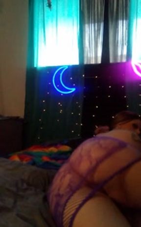 Dirty whore milf Double penetrates both her fuck holes