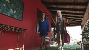 Sex Toys, Pussy Licking and Lesbian Orgasm for These Two Hostesses