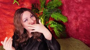Hot relaxing video with good sounds: latex gloves fetish, close ups