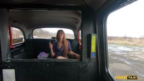 Tina Princess gets her wet pussy slammed by a huge drivers cock