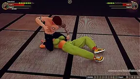 Karen Kruse Faces Off Against Gigi in Sensual 3D Hentai Encounter