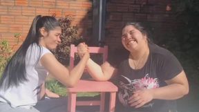 Pulseada de fuerza la gorda vs la flaca