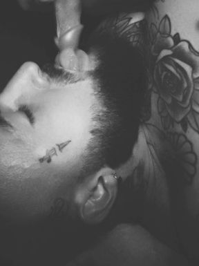 Self-sucking cum <br />
Ejaculation