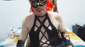 macho cubano con enorme y gruesa bbc, follando travesti duro y fuerte, ella gime y disfruta como nunca esa vergota