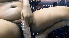 Giantess Special Effects - Giantess MXDominion has sex with Buildings in City, female domination, masturbation, shrinking fetish  4k smaller