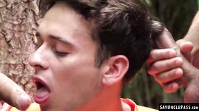 ”Horny Felix Harris & Uriel Simon fucks a stranger raw & deep”