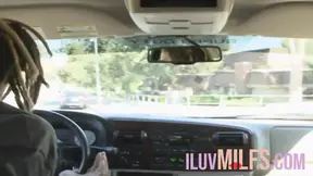 Lesbian babe fucking her girlfriend with a strap on