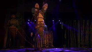 Intense shibari LIVE show with Anuskatzz and Lily Lu from Z-filmz - Dirty Dreaz extrem BDSM bondage