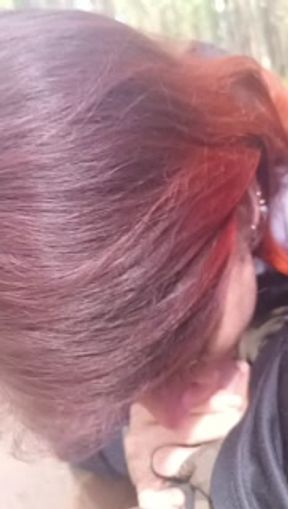 Caught sucking in the park