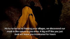 Fallen Princess: Chapter One - Elf princess gets huge monster cock