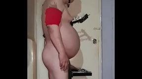 nipple and cock pain by nipple clamps attached to homemade devices with 9 voting down wankers