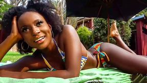 Picnic Turns Wild: Black Girl's Anal ATM and Cum-Covered Ending