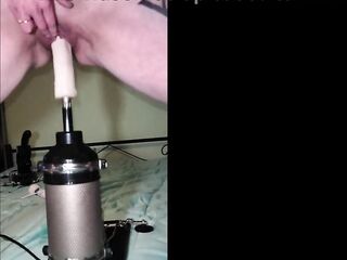 amateur wife takes on 2 screw machines