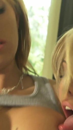 Jayna Woods And Brooke Haven hope to get their holes cum filled