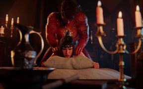 Shadowheart Takes Futanari Karlach's Cock in Her Big Ass - Bg3 Porn Animation