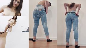 two jeans for my big ass fetish jeans