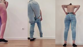 two jeans for my big ass fetish jeans