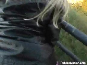 Outdoor-Sex im Frühling in Prag