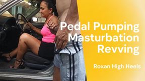 The neighbor helps me repair the car and I help him masturbate while I pump the pedals (3)