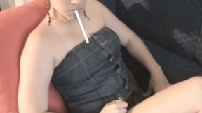 Smoking Girl CIGAR Stephany 10 Mp4 960X540