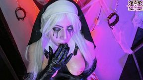 Teaster Halloween Compilation. Black Kitsune Fox With Black Fox