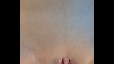 She'_s jumping on a dick and getting full of cum (close-up creampie)