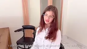 Hot Teen 18+ Babe Fucked On Interview For Assistant