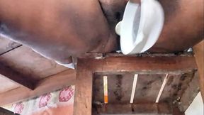 Peneirado a buceta enorme da crente