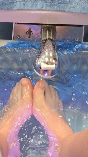 Soaking feet