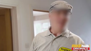 FAKE REMOVALS Two of the lads sneaky fuck a hot blonde married MILF