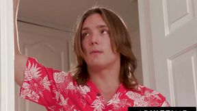 ADULT TIME - Baddie Katie Kush Stretches Asshole For FIRST TIME ANAL 3-WAY & Spitroast With In-Laws!