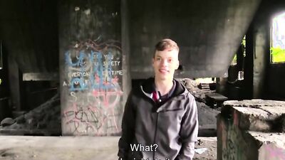 Czech twink is fucked deeply at his first gay casting interview