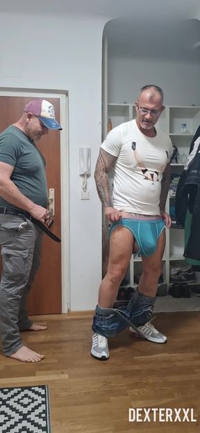 Roland with Huge Dick Visiting Me.quick Bare Fuck