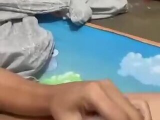 Jakol ng gwapong binata