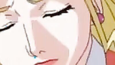 English hentai porn with censored lingerie porn in the office