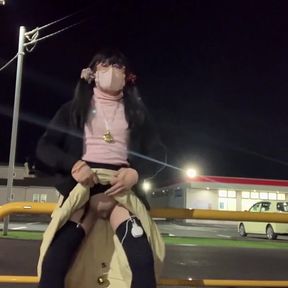 Self-training No. 41: Tackle Pussy Exposure in Progress at Shopping Mall Parking Lot