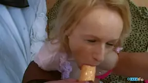 POV Lesbian GF Titty Fucks and Dominates in Missionary Position