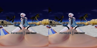 Nier Automata 2B Beach Sunset Cowgirl [5K VR Hentai]