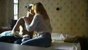 Salacious ginger babe from Moscow gets laid with my lucky friend