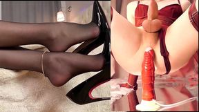 asmr - needy puppy - sitting in your domme s lap and having her use a vibe to make you cum! audio roleplay