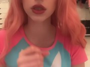 Stella Skye Sloppy Blowjob Begging For Your Cum
