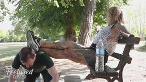 It's hilarious humiliating you in the park