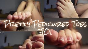 Pretty Pedicured Toes JOI
