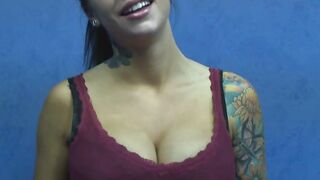 Long Boobed Tattooed Dark Haired Mason Moore Sucks And Fucks, Getting Titty Fucked