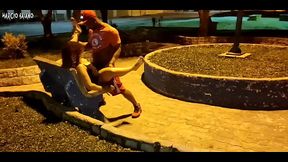 TRANZANDO NA PRA&Ccedil_A NO FIM DA FESTA